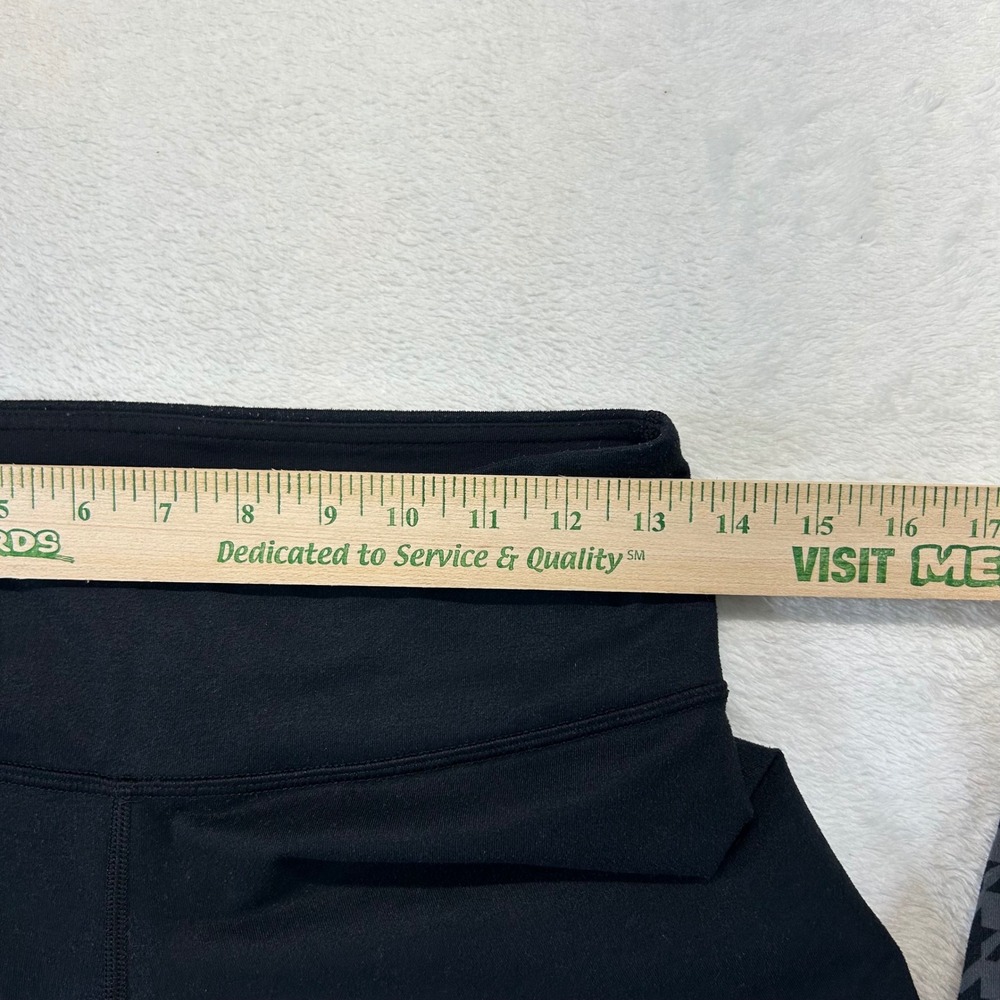 Athleisure Lululemon Houndstooth Gradient Leggings Size 6 Black Ombre Sporty - Picture 8 of 11